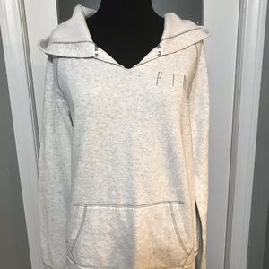 Pink Victoria’s Secret Pullover Hoodie Sz. Large
